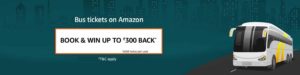 Book Bus And Win 300 Cashback || Best Amazon Offer